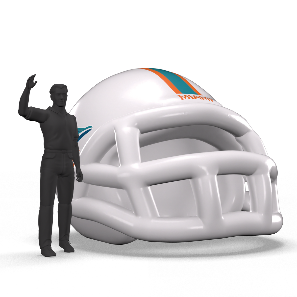 big blow up football helmets Custom Inflatable InflateMe Football Helmet 16x16x12 ft