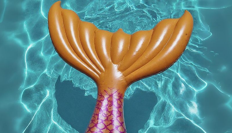 mermaid tail float