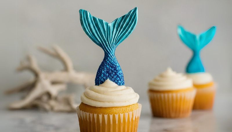 mermaid cupcakes