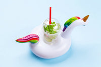 unicorn cup holder inflatable
