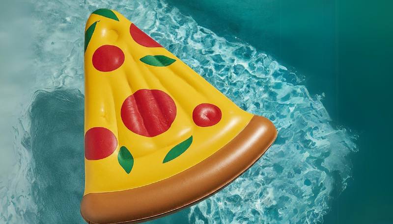 pizza slice float