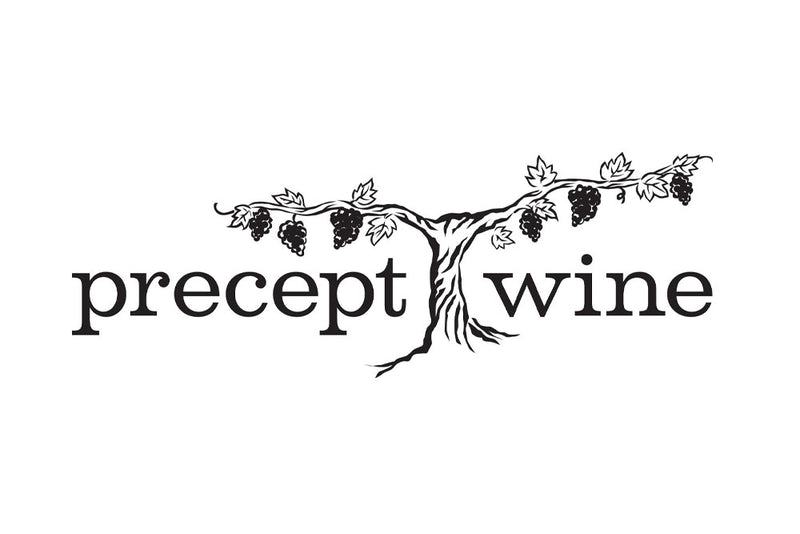 precept wine large logo white background