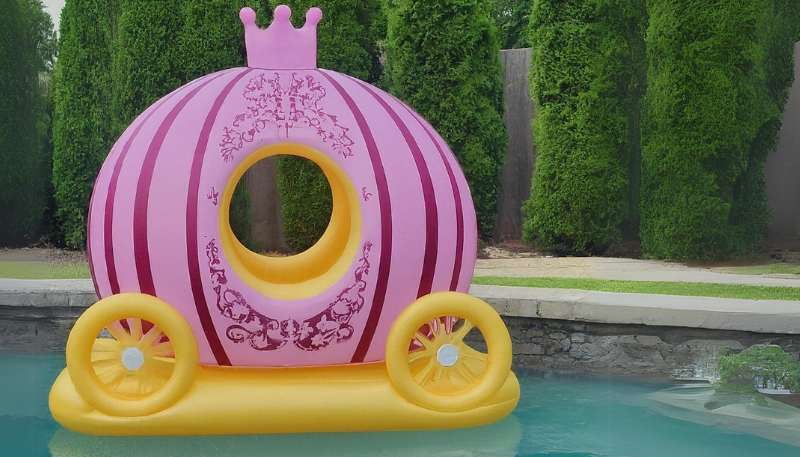 princess carriage float