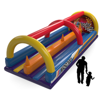 nascar custom inflatable slip and slide
