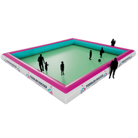 toddler soccer field inflatable 