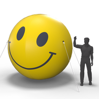 emoji sphere inflatable