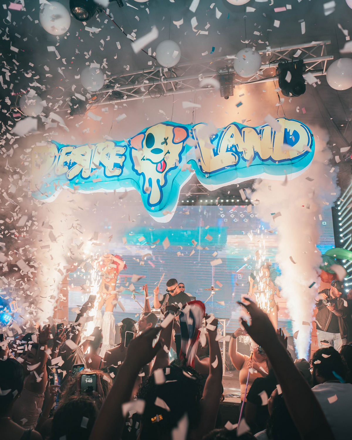 Custom Stage Decoration | Floatie Kings