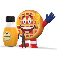 custom honey inflatables