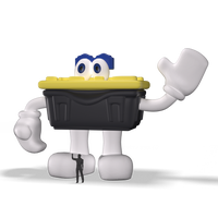 fun cartoon character inflatable 