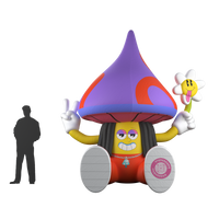 cartoon super custom character inflatable