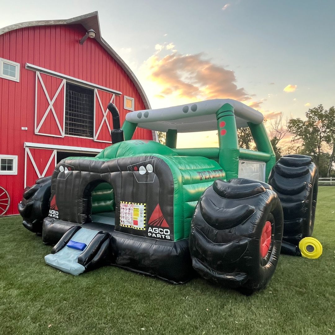 tractor super bounce house inflatable