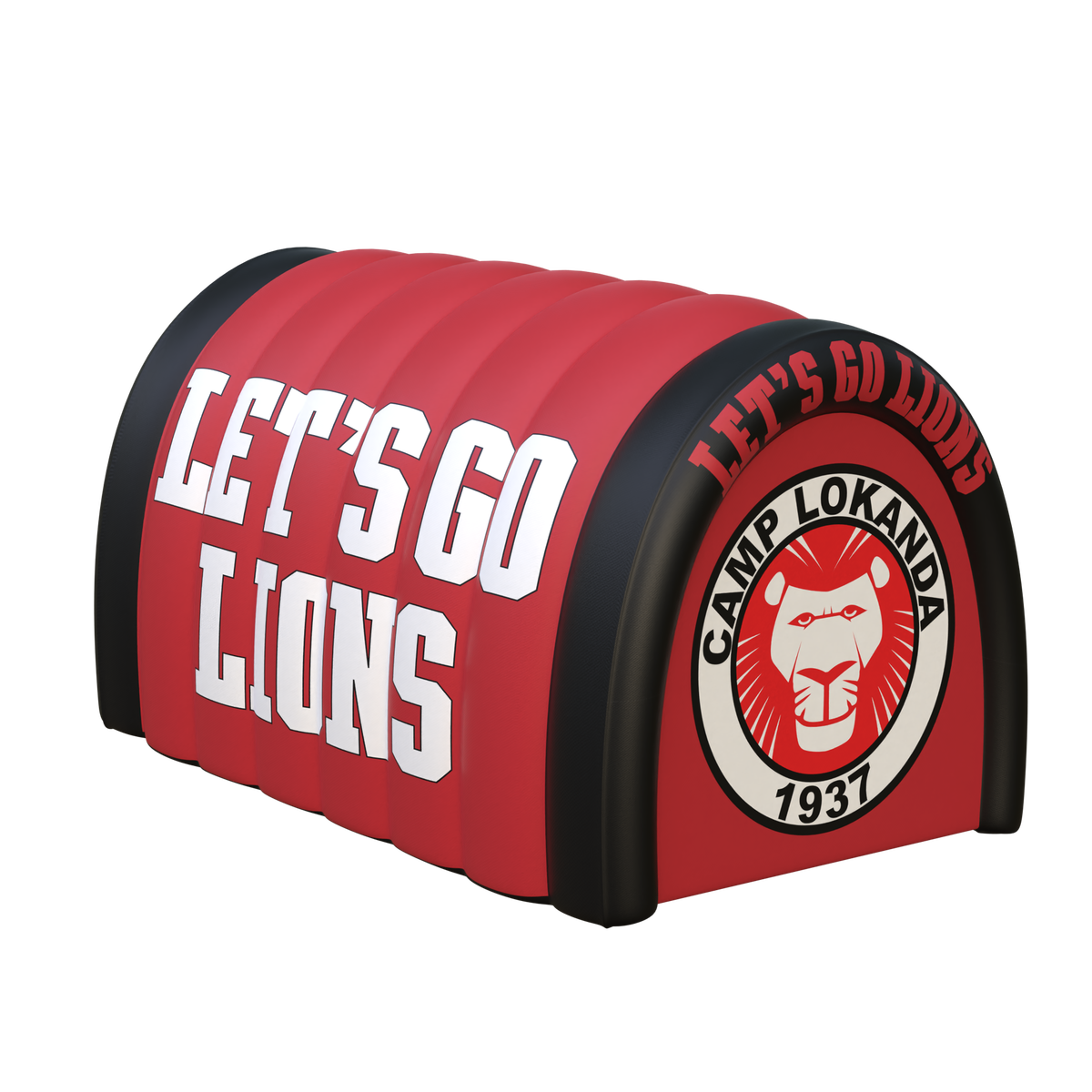 lets go lions tunnel inflatable