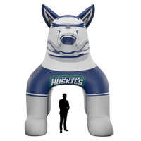 huskies inflatable tunnel