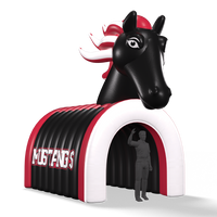mustang tunnel inflatable