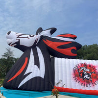 horse inflatable custom tunnel