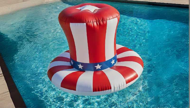 uncle sam hat float