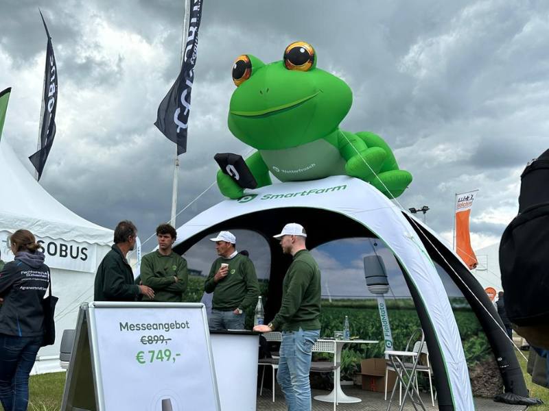 wetterfrosch inflatable for appsforagri