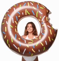 Donut - Chocolate - Floatie Kings