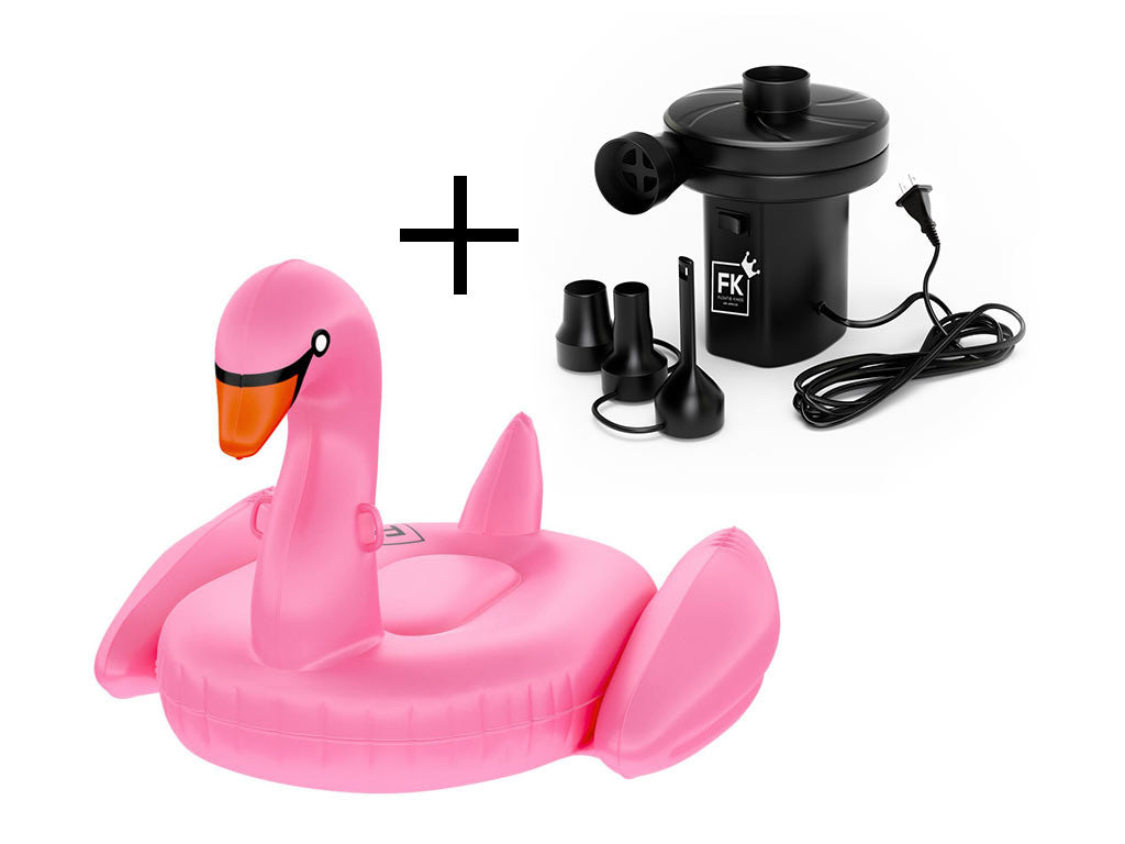 Pink Swan + Pump - Floatie Kings